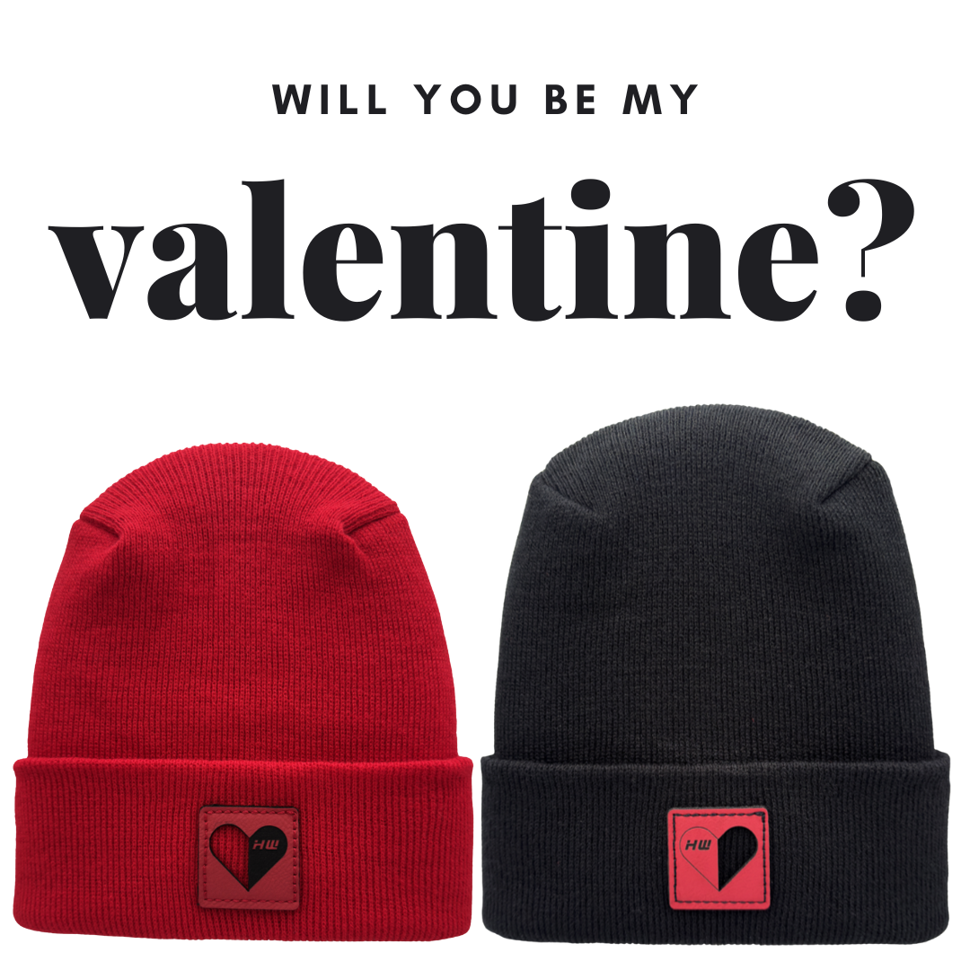 Love Unites Us, Complete each other with these (2) two beanies. Made with love in USA